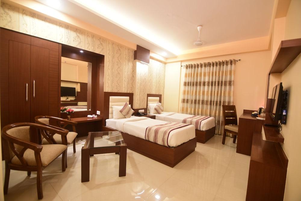 Hotel Varanasi Inn Exterior foto